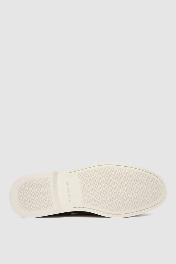 ΠΑΠΟΥΤΣΙΑ KARL LAGERFELD - 533 MID BROWN SUEDE
